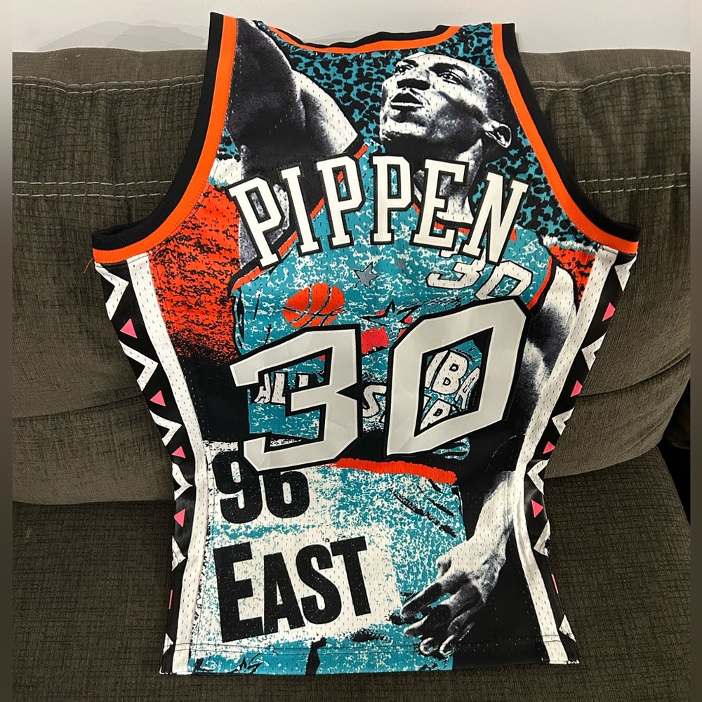 Mitchell & Ness 1996 NBA All Star Scottie Pippen Swingman Jersey Men’s Sz Small